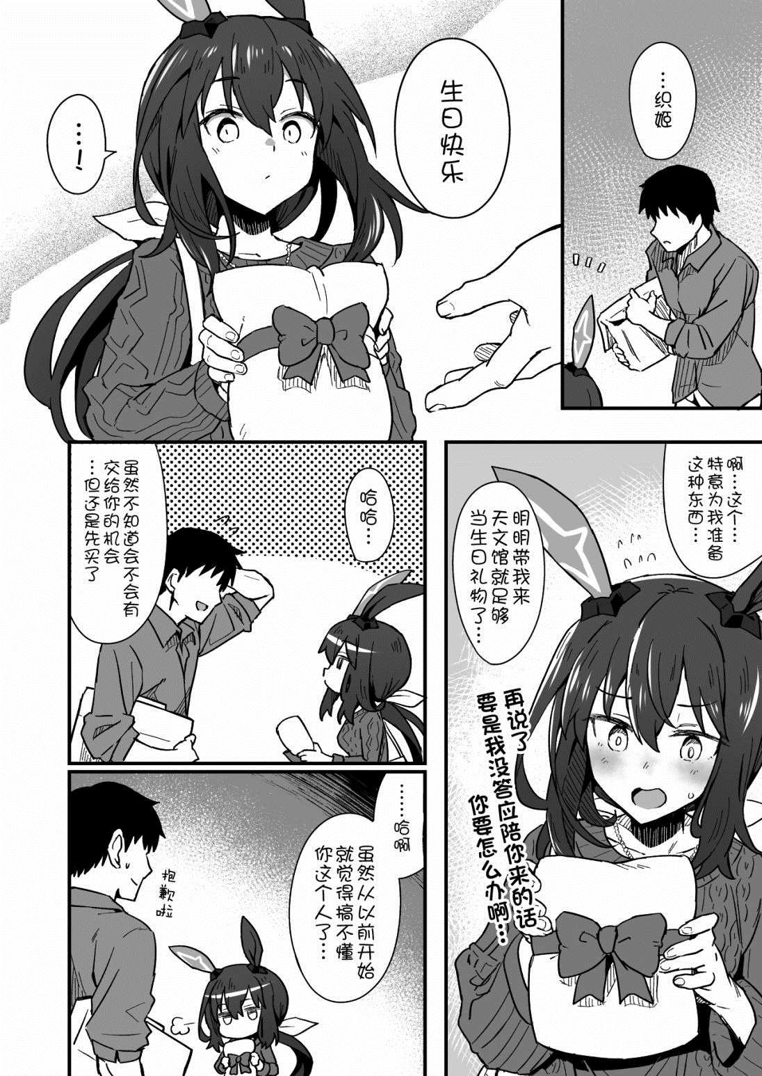 《推特赛马娘同人》漫画最新章节爱慕织姬生日贺图免费下拉式在线观看章节第【6】张图片