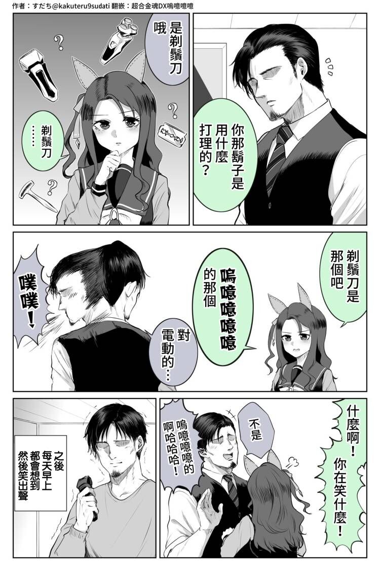 《推特赛马娘同人》漫画最新章节圣王与训练员与剃须刀免费下拉式在线观看章节第【3】张图片