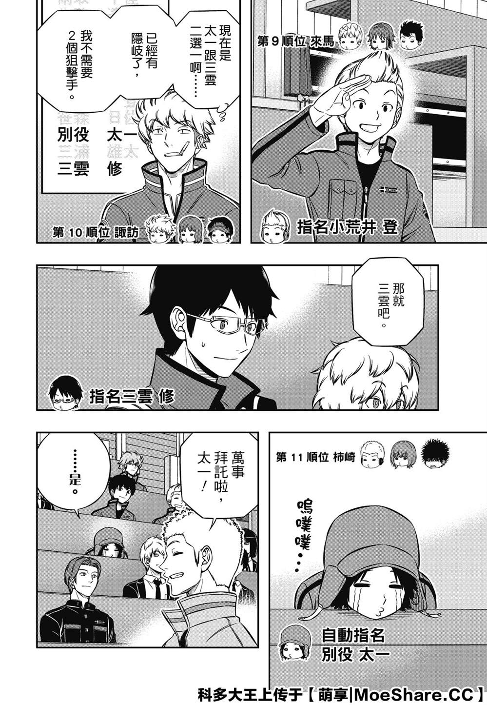 《境界触发者》漫画最新章节第204话 远征选拔测验（2）免费下拉式在线观看章节第【18】张图片