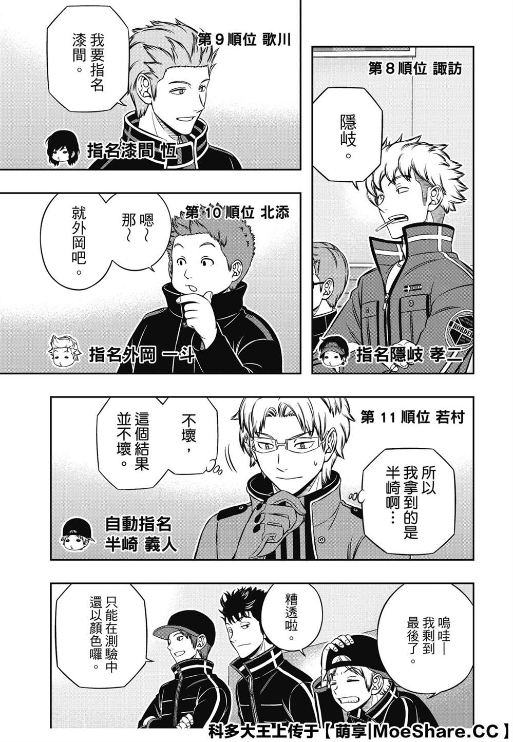 《境界触发者》漫画最新章节第204话 远征选拔测验（2）免费下拉式在线观看章节第【13】张图片