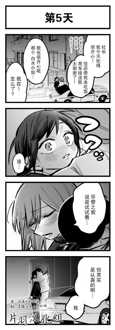 《100天后会上床的新员工和女社长》漫画最新章节第1话免费下拉式在线观看章节第【5】张图片