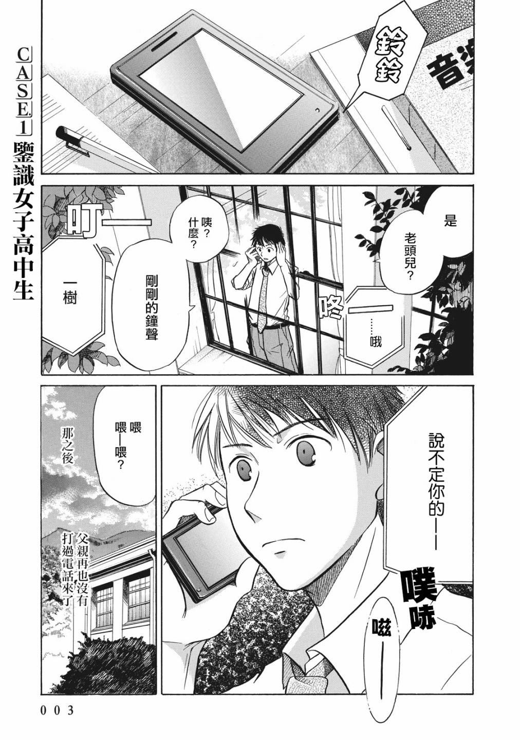 《鉴识少女叶山同学》漫画最新章节第1话免费下拉式在线观看章节第【4】张图片