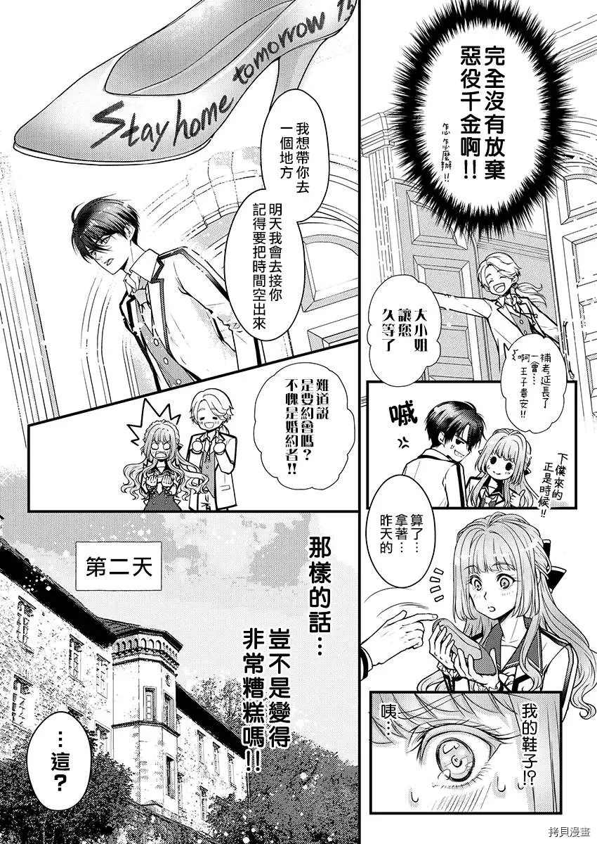 《转生初夜贪婪所求~王子的本命是恶役千金》漫画最新章节第2话免费下拉式在线观看章节第【8】张图片