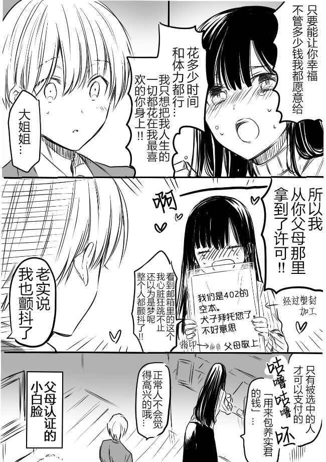 《想包养男子高中生的大姐姐的故事》漫画最新章节御姐的故事 推特04免费下拉式在线观看章节第【4】张图片