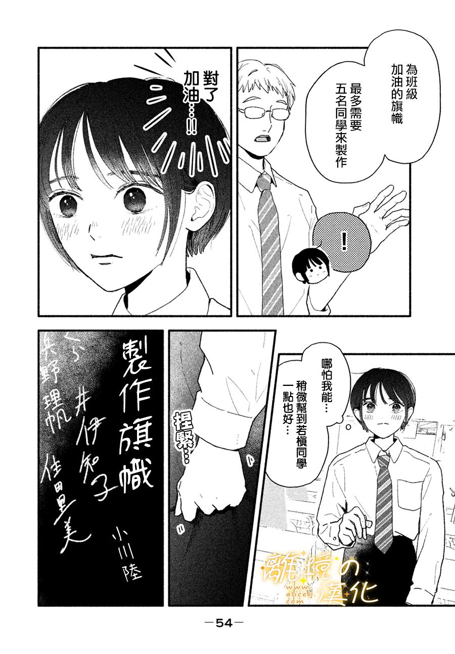 《邻座的太阳》漫画最新章节第3话 因为是若槙同学免费下拉式在线观看章节第【4】张图片