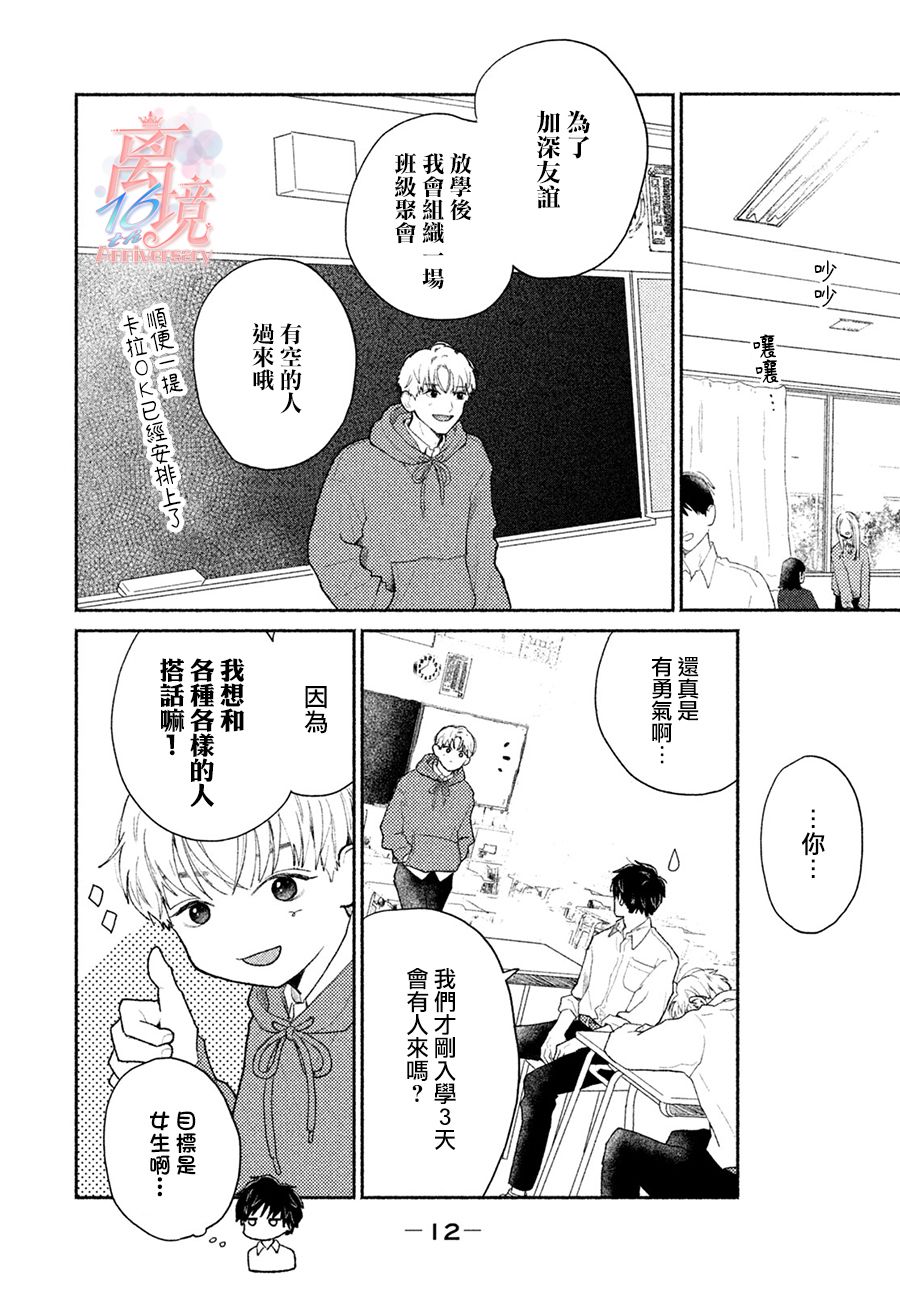 《邻座的太阳》漫画最新章节第2话 让世界变得豁然开朗的命运之恋免费下拉式在线观看章节第【11】张图片