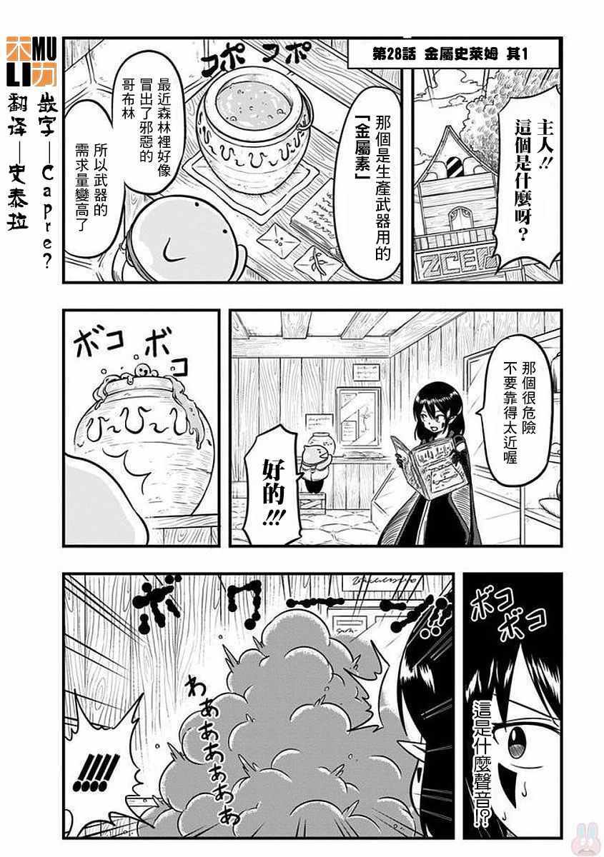 《史莱姆也可以用吗？》漫画最新章节第28话免费下拉式在线观看章节第【1】张图片