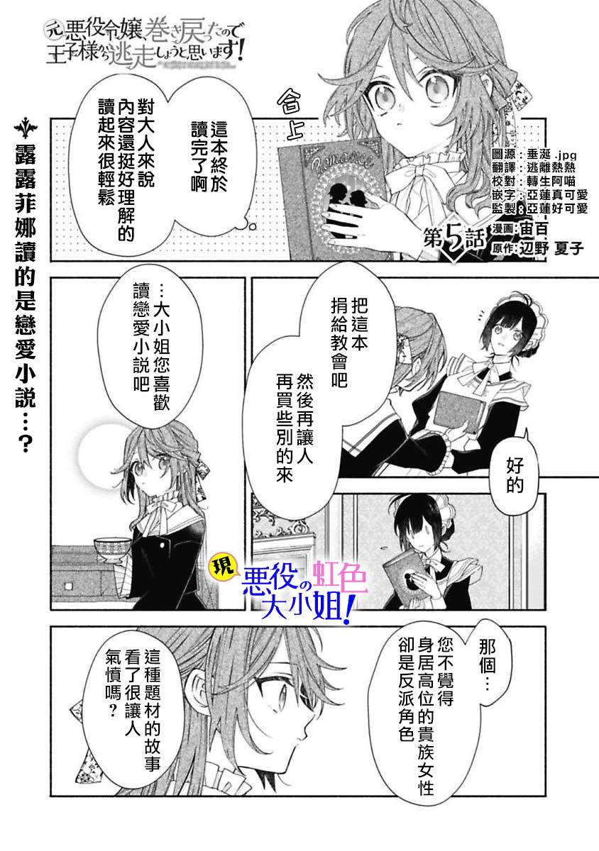 《原反派千金几度轮回欲从王子大人身边逃离》漫画最新章节第5话免费下拉式在线观看章节第【2】张图片