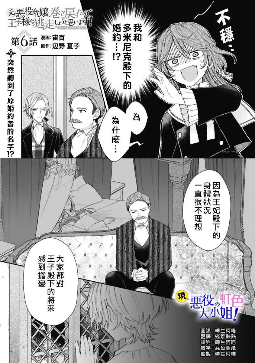 《原反派千金几度轮回欲从王子大人身边逃离》漫画最新章节第6话免费下拉式在线观看章节第【2】张图片