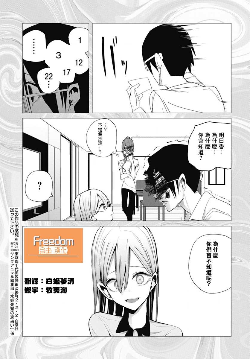 《水姬学姐的恋爱占卜》漫画最新章节第27话免费下拉式在线观看章节第【21】张图片