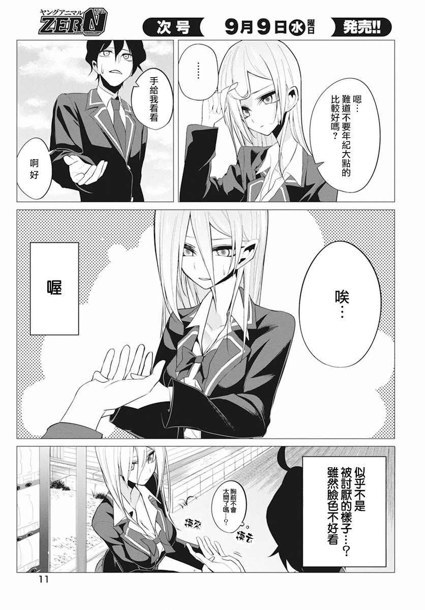 《水姬学姐的恋爱占卜》漫画最新章节第1话免费下拉式在线观看章节第【8】张图片