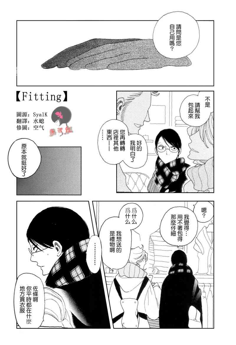 《Fitting》漫画最新章节第1话免费下拉式在线观看章节第【1】张图片