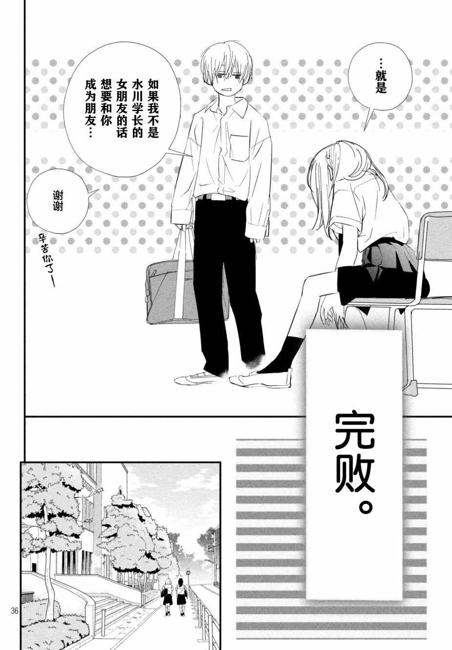 《败给你了、学长》漫画最新章节第21话免费下拉式在线观看章节第【34】张图片