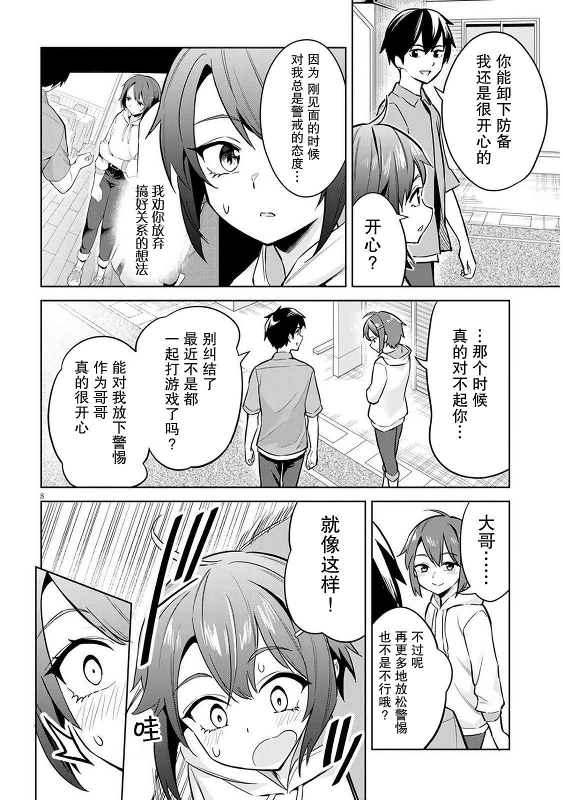 《其实是义妹啦》漫画最新章节第4话免费下拉式在线观看章节第【8】张图片