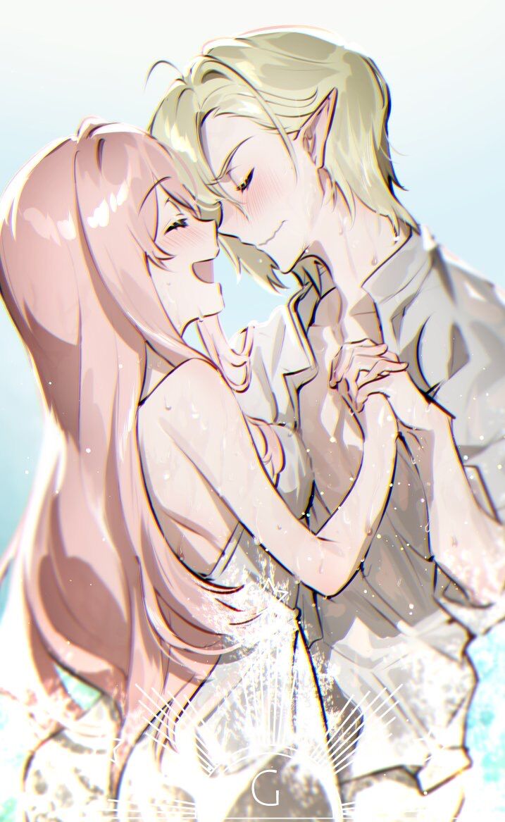 《讨厌人类的精灵♂和白魔法师酱♀被困在那个房间里了》漫画最新章节推特后续免费下拉式在线观看章节第【3】张图片