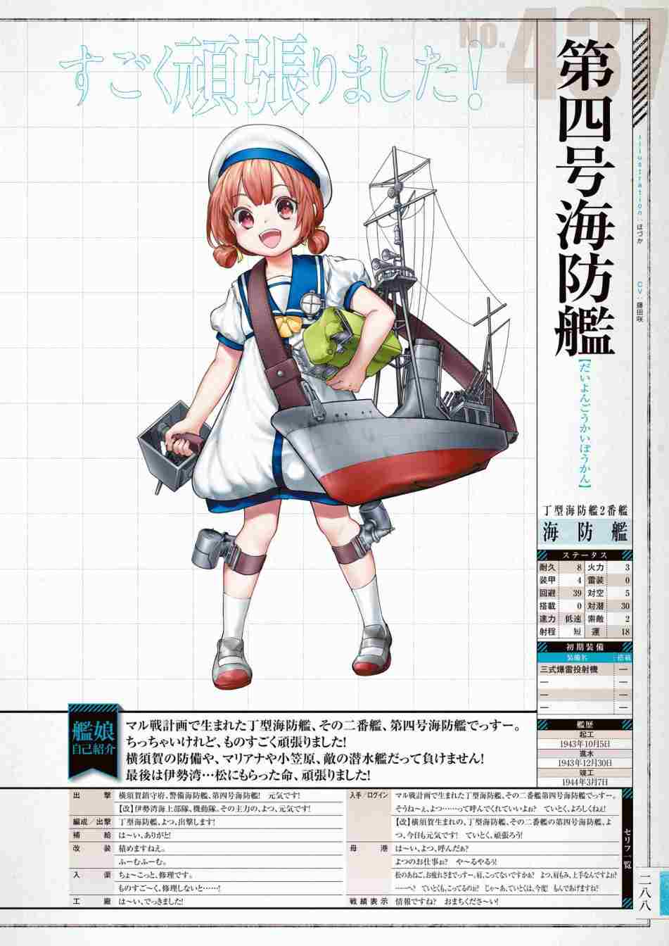 《舰队收藏公式战记&舰娘型》漫画最新章节第3话免费下拉式在线观看章节第【292】张图片