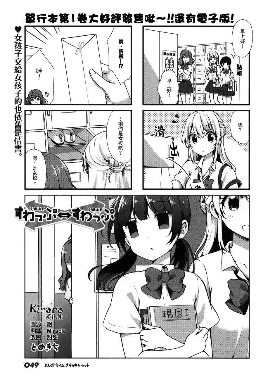 《Swap Swap》漫画最新章节第16话免费下拉式在线观看章节第【1】张图片