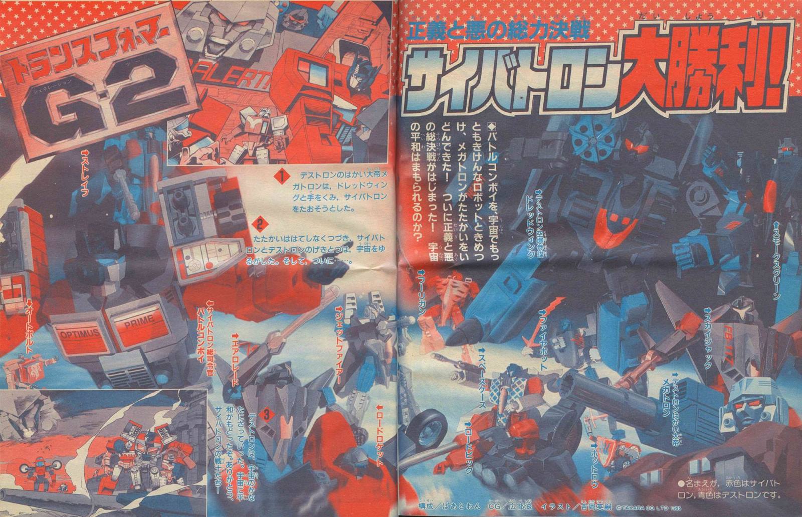 《变形金刚《电视杂志》内页》漫画最新章节1996年2月号免费下拉式在线观看章节第【1】张图片