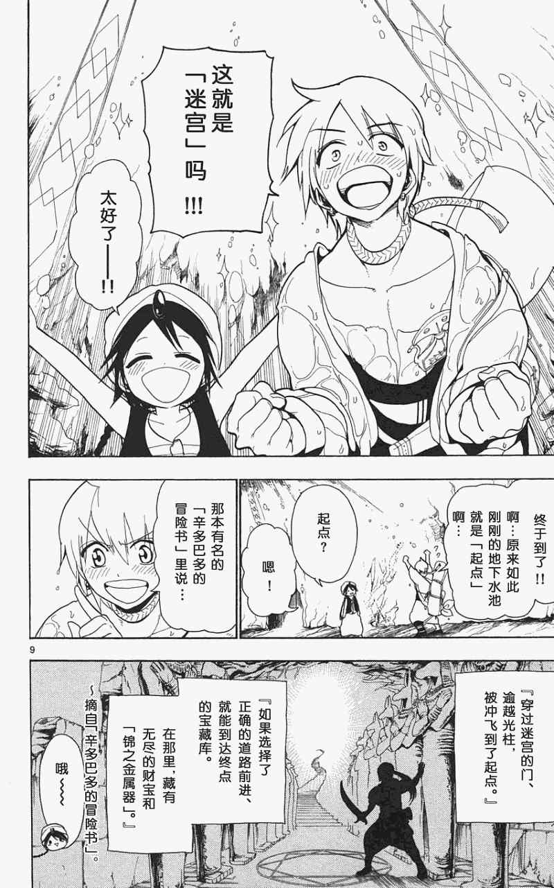 《魔笛MAGI》漫画最新章节第6话免费下拉式在线观看章节第【7】张图片