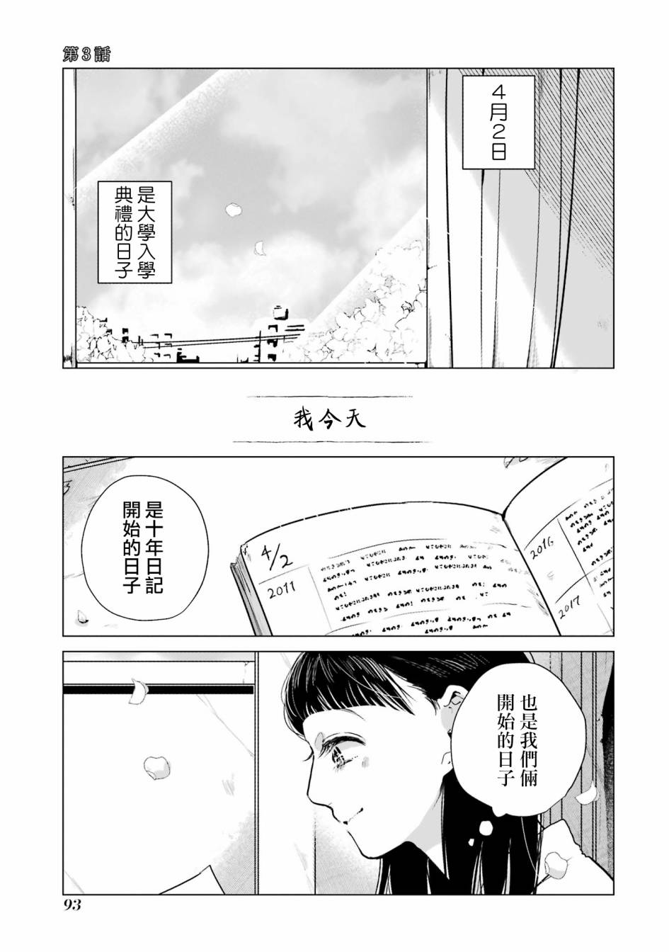 《于这春意盎然、樱花灿烂的小屋里》漫画最新章节第3话免费下拉式在线观看章节第【1】张图片