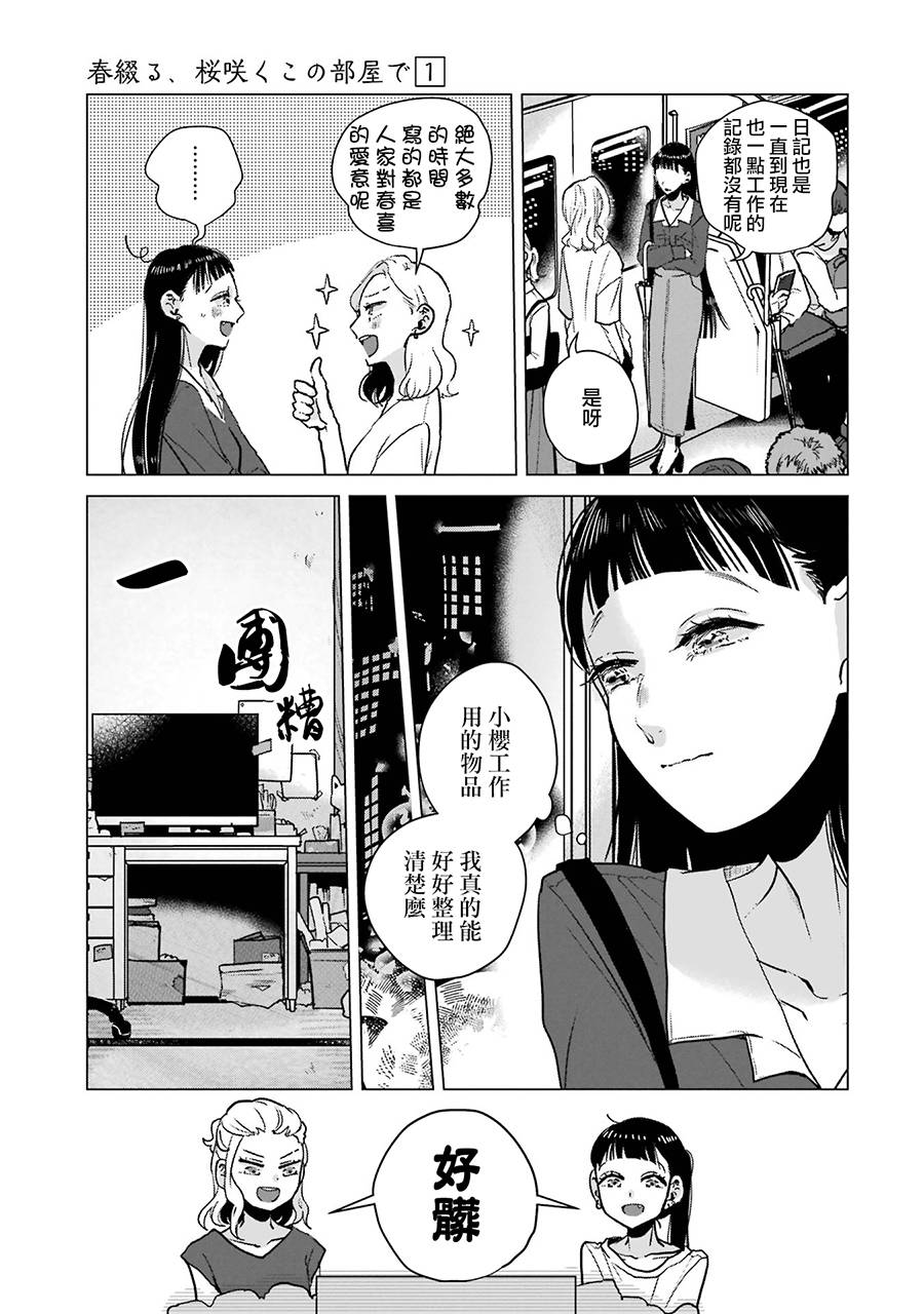 《于这春意盎然、樱花灿烂的小屋里》漫画最新章节第6话免费下拉式在线观看章节第【5】张图片