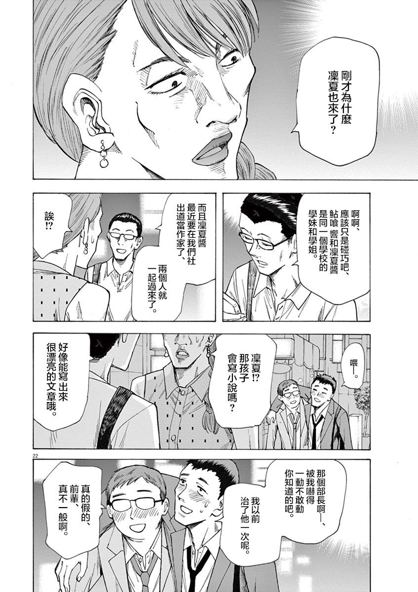 《响~成为小说家的方法》漫画最新章节第19话免费下拉式在线观看章节第【22】张图片