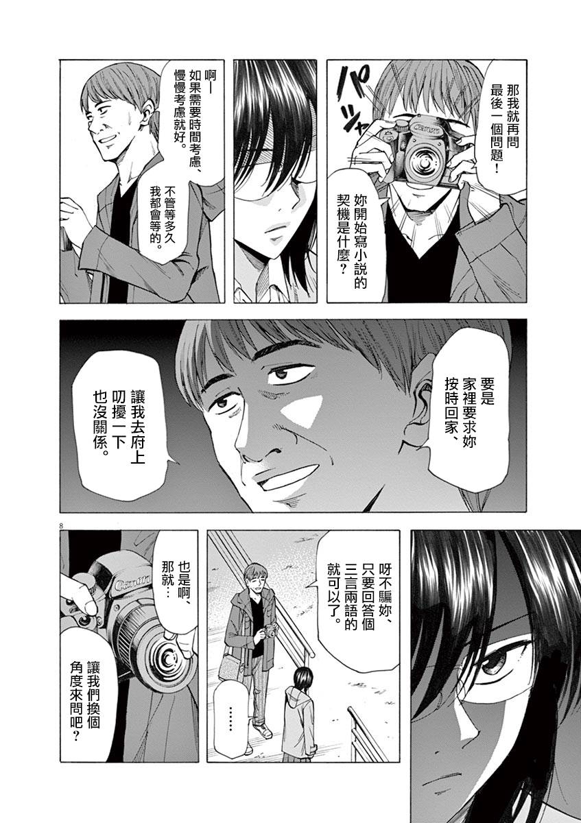 《响~成为小说家的方法》漫画最新章节第35话免费下拉式在线观看章节第【8】张图片