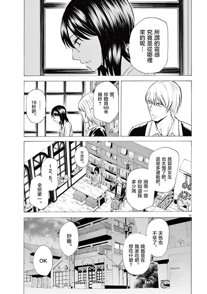 《响~成为小说家的方法》漫画最新章节第7话免费下拉式在线观看章节第【19】张图片