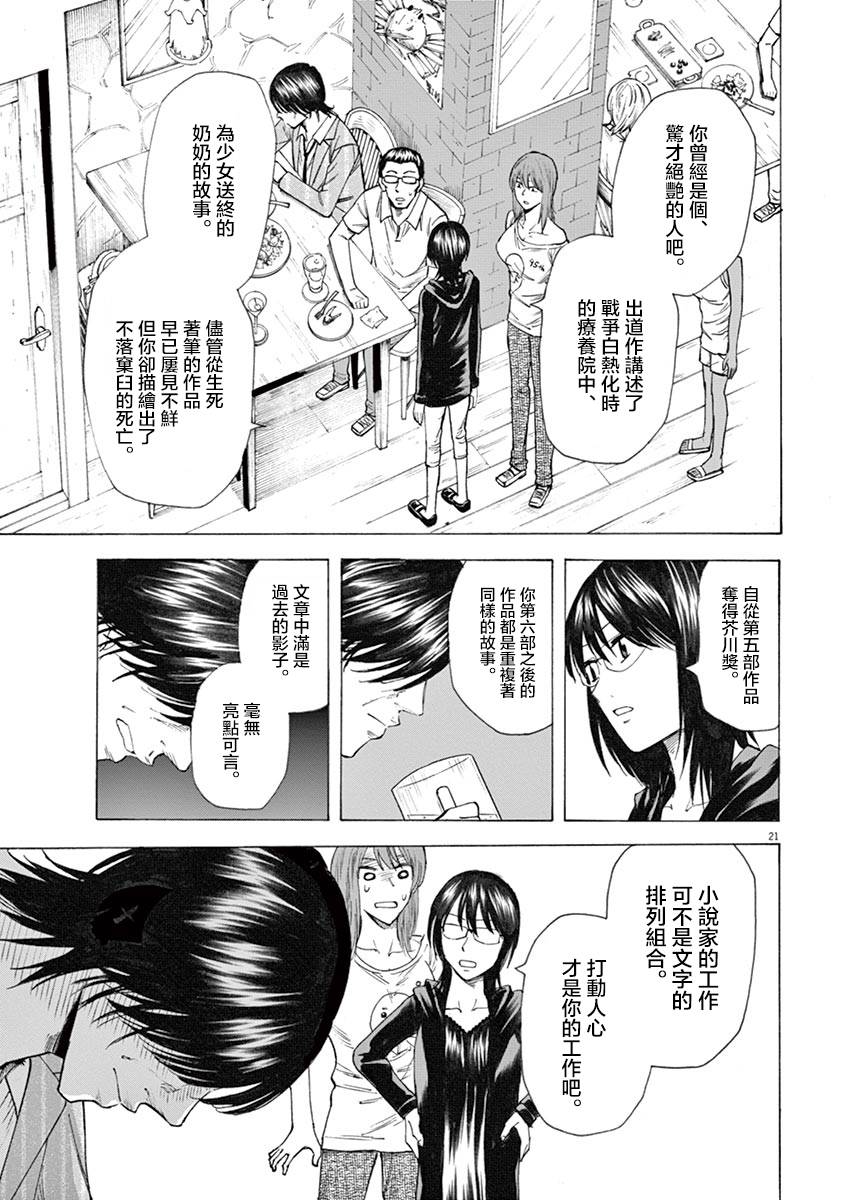 《响~成为小说家的方法》漫画最新章节第18话免费下拉式在线观看章节第【21】张图片