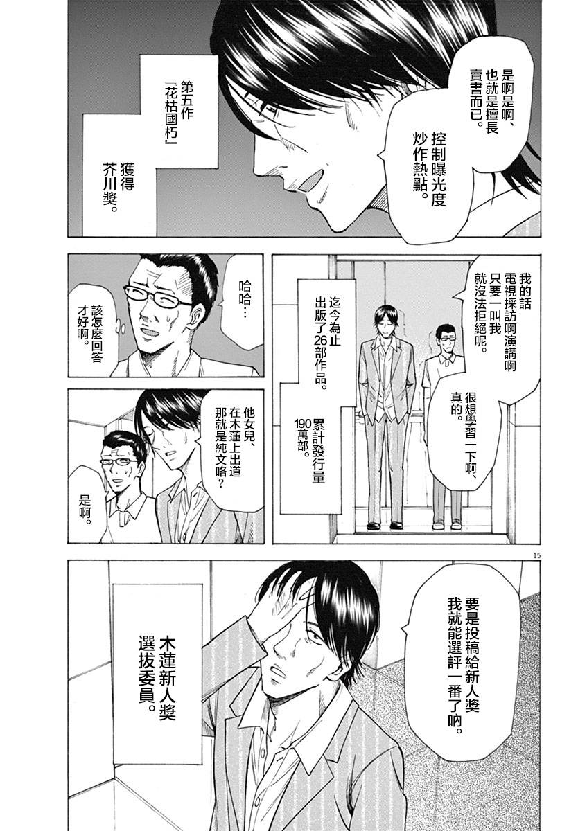 《响~成为小说家的方法》漫画最新章节第16话免费下拉式在线观看章节第【15】张图片