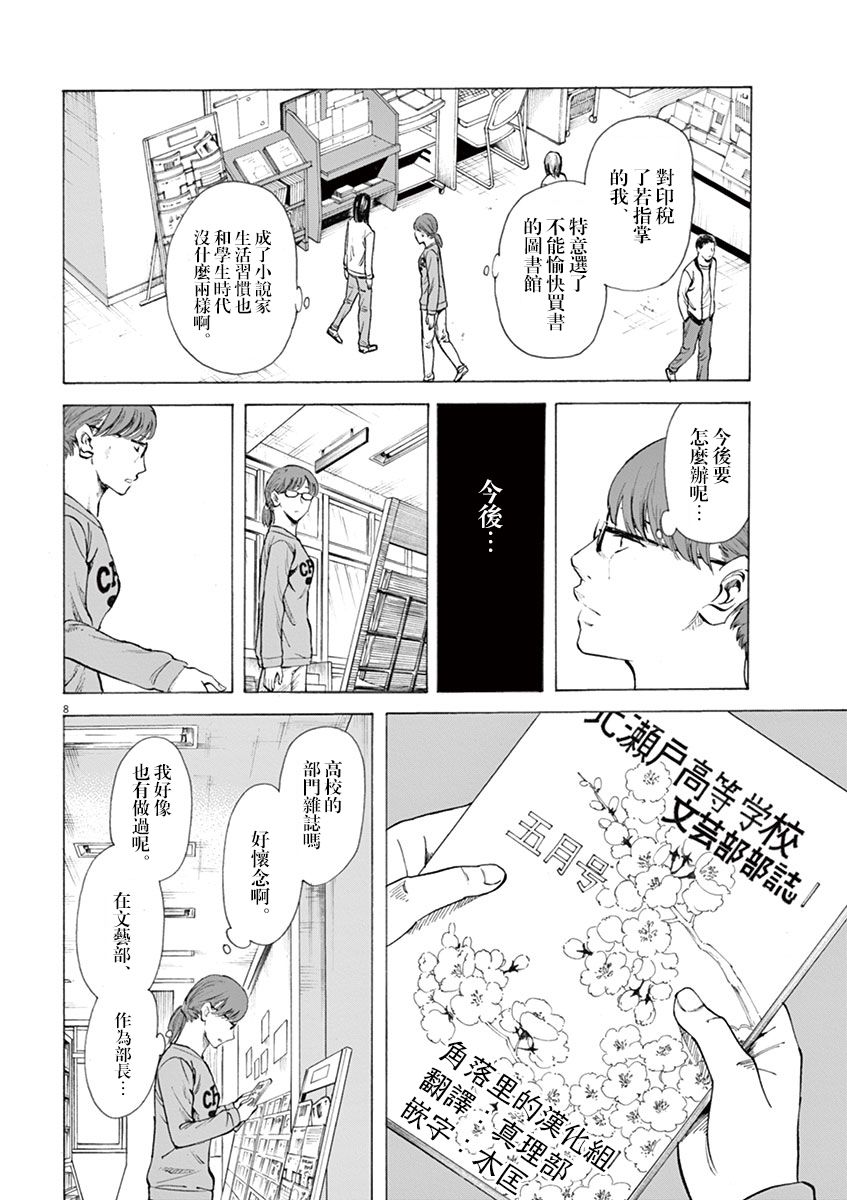 《响~成为小说家的方法》漫画最新章节第9话免费下拉式在线观看章节第【8】张图片