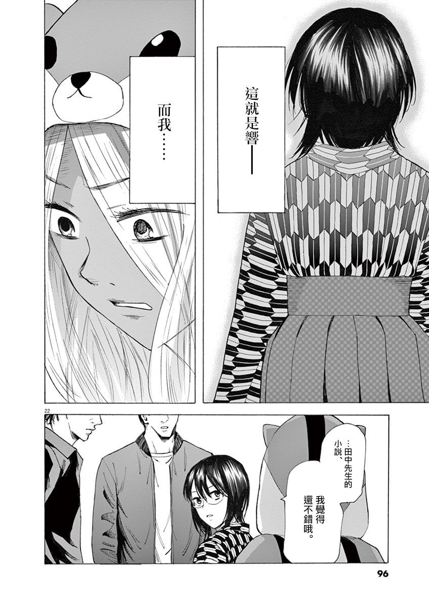 《响~成为小说家的方法》漫画最新章节第28话免费下拉式在线观看章节第【22】张图片