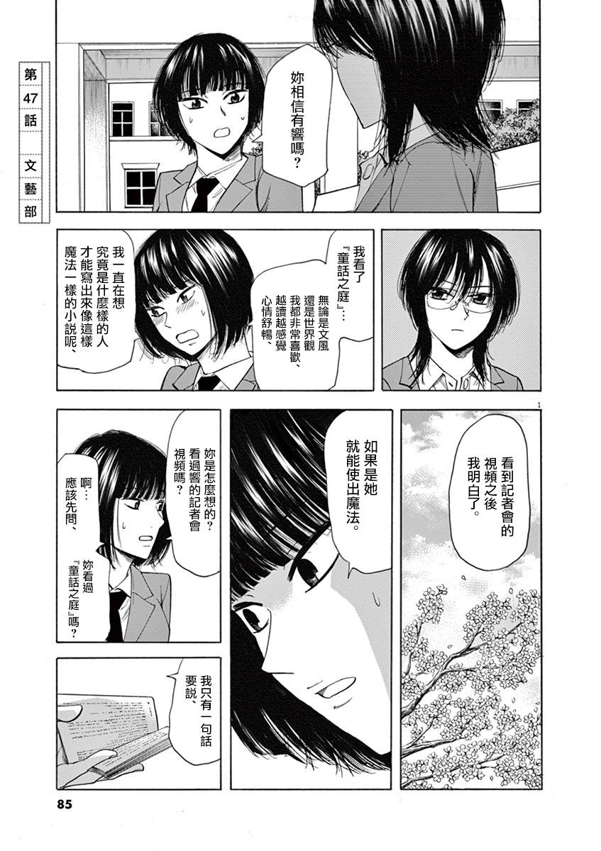 《响~成为小说家的方法》漫画最新章节第47话免费下拉式在线观看章节第【1】张图片