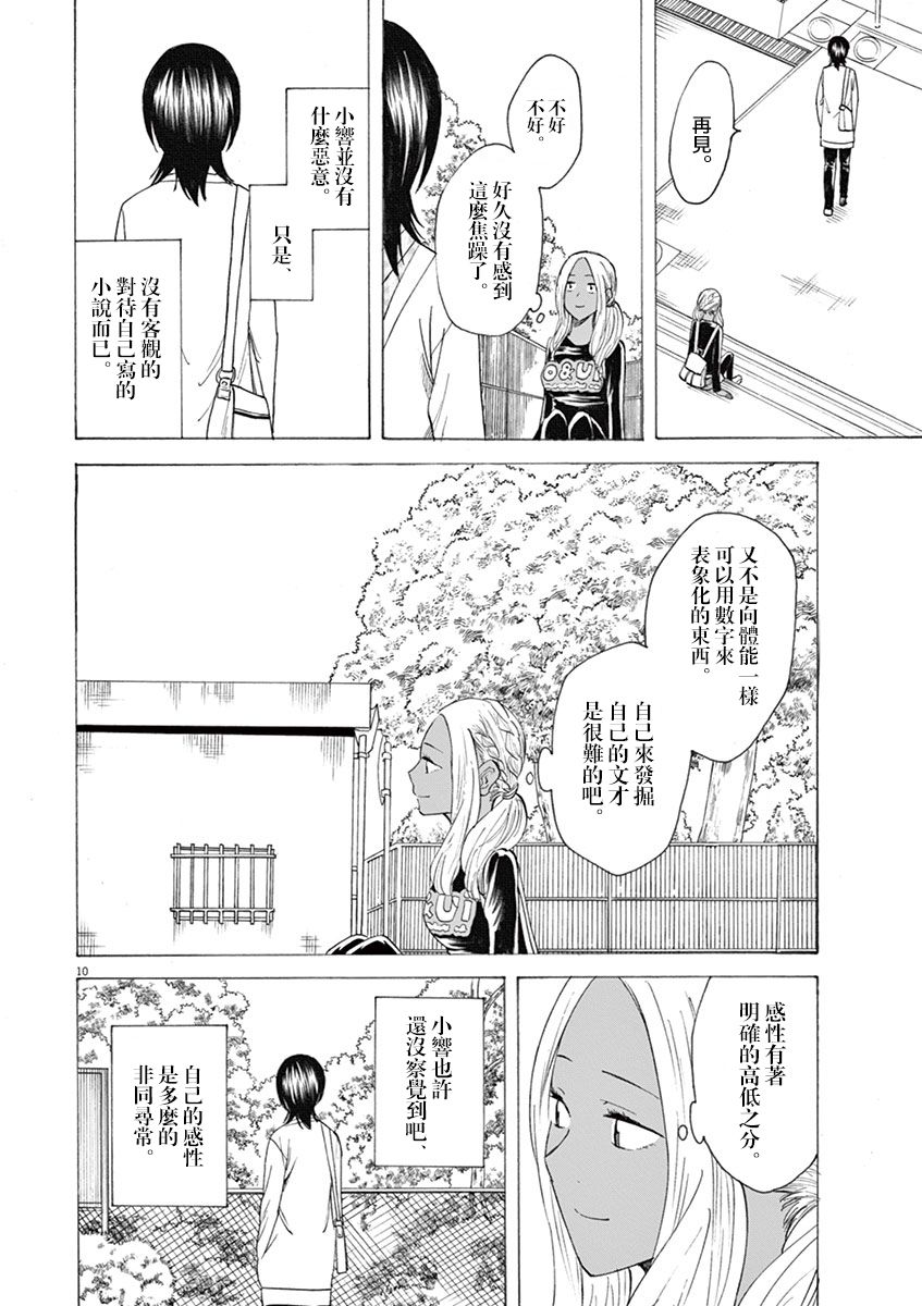 《响~成为小说家的方法》漫画最新章节第10话免费下拉式在线观看章节第【10】张图片