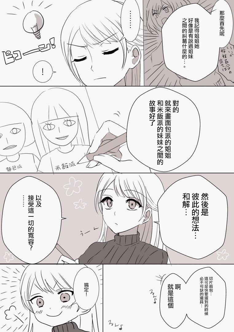 《「喜欢姐妹百合的姐姐」与「喜欢著喜欢姐妹百合的姐姐的妹妹」的攻防战》漫画最新章节第11话免费下拉式在线观看章节第【2】张图片