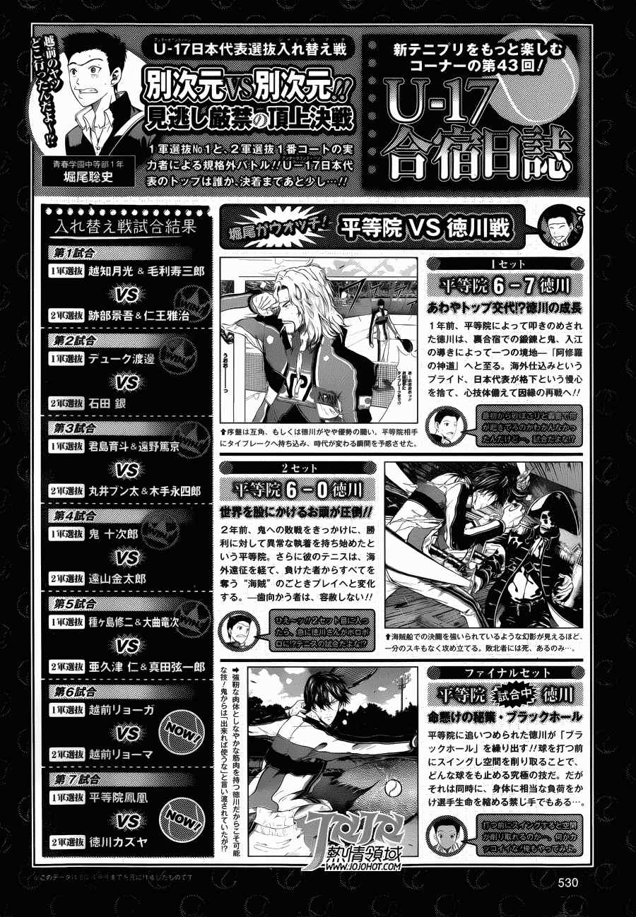 《新网球王子》漫画最新章节第123话免费下拉式在线观看章节第【21】张图片