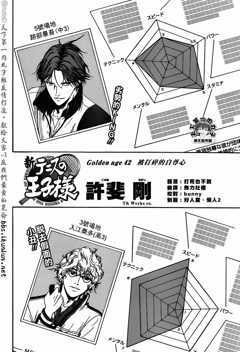 《新网球王子》漫画最新章节第42话免费下拉式在线观看章节第【2】张图片