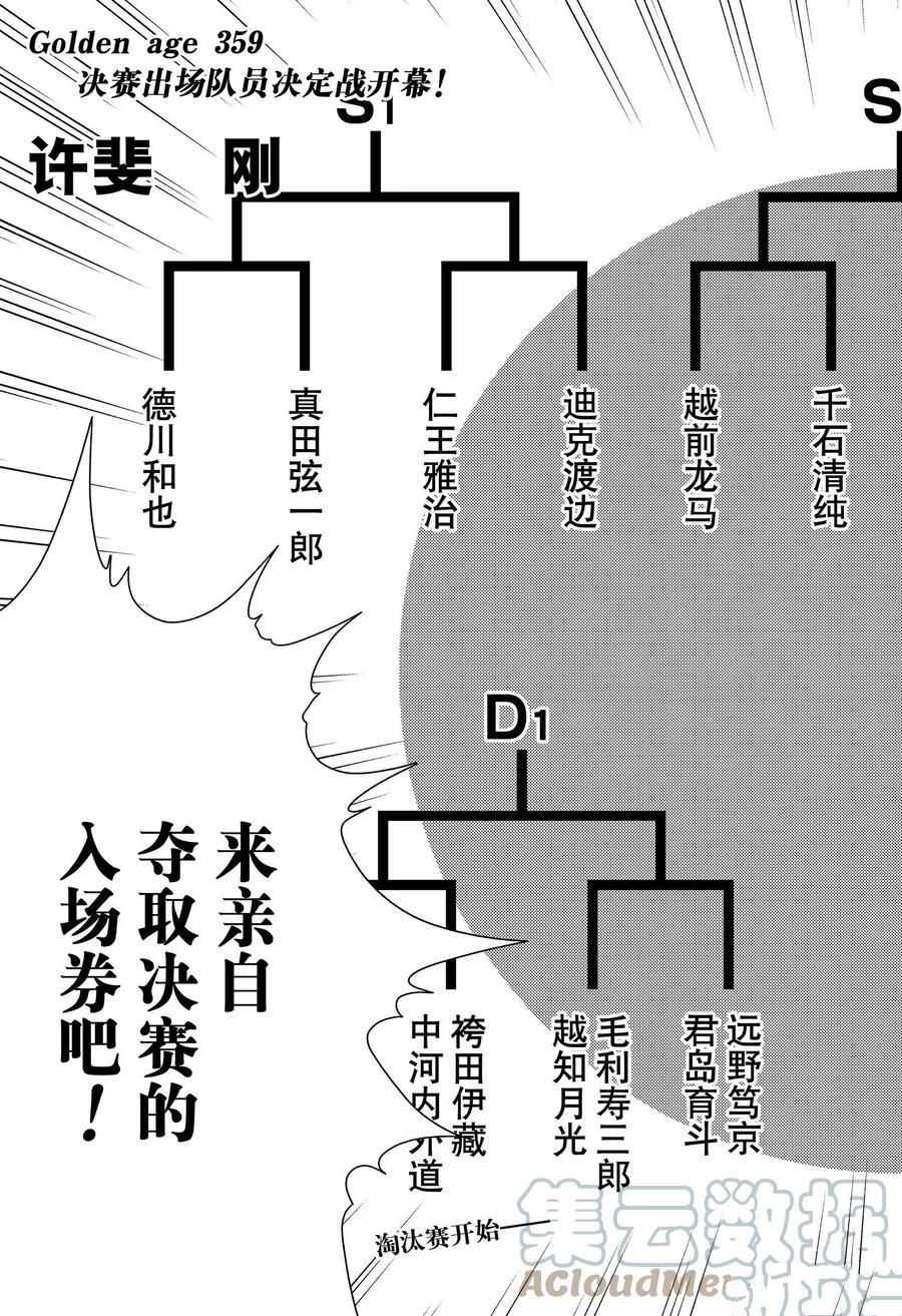 《新网球王子》漫画最新章节第359话 试看版免费下拉式在线观看章节第【3】张图片