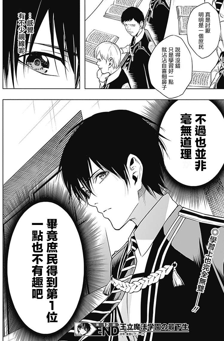 《王立魔法学园的劣等生》漫画最新章节第12话免费下拉式在线观看章节第【18】张图片