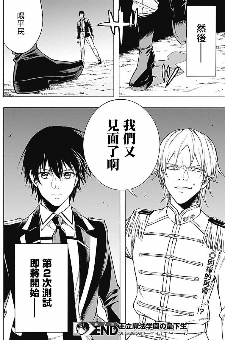 《王立魔法学园的劣等生》漫画最新章节第7话免费下拉式在线观看章节第【15】张图片