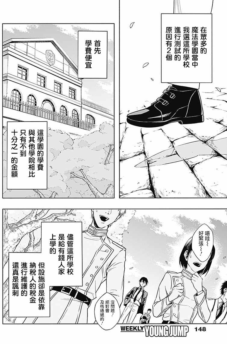 《王立魔法学园的劣等生》漫画最新章节第4话免费下拉式在线观看章节第【6】张图片