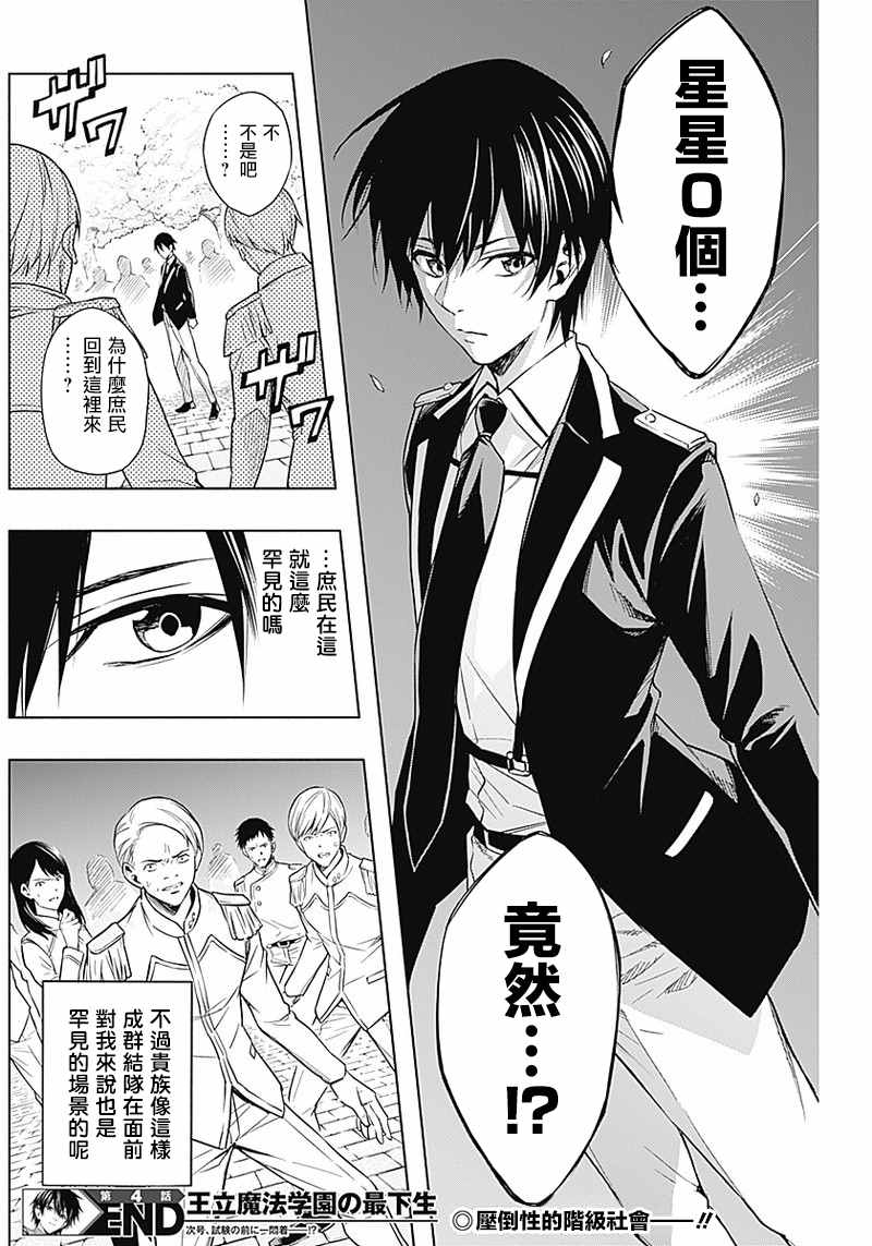 《王立魔法学园的劣等生》漫画最新章节第4话免费下拉式在线观看章节第【17】张图片