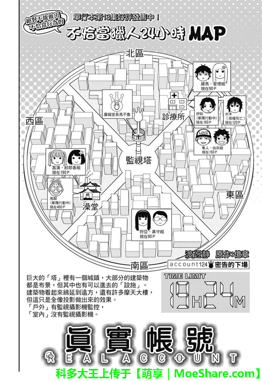 《真实账号》漫画最新章节第124话免费下拉式在线观看章节第【2】张图片