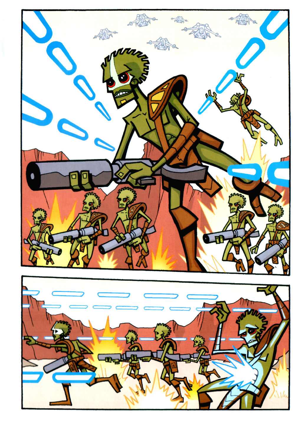 《星球大战：盘中餐》漫画最新章节第7话 两边阵营的英雄免费下拉式在线观看章节第【9】张图片