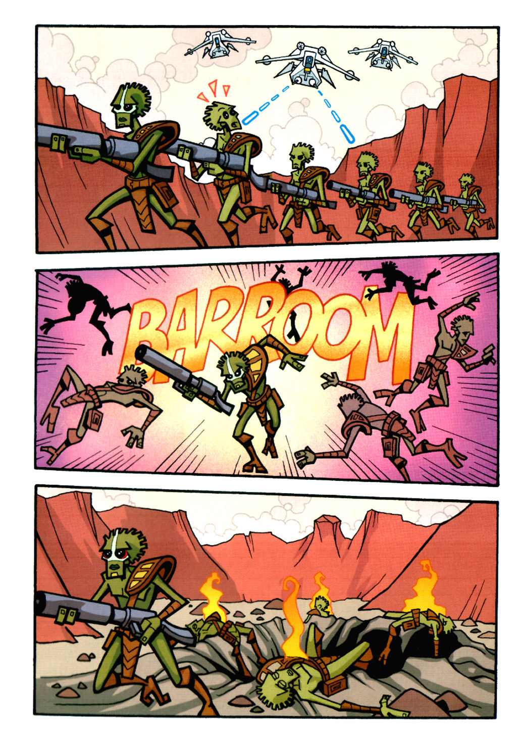 《星球大战：盘中餐》漫画最新章节第7话 两边阵营的英雄免费下拉式在线观看章节第【11】张图片