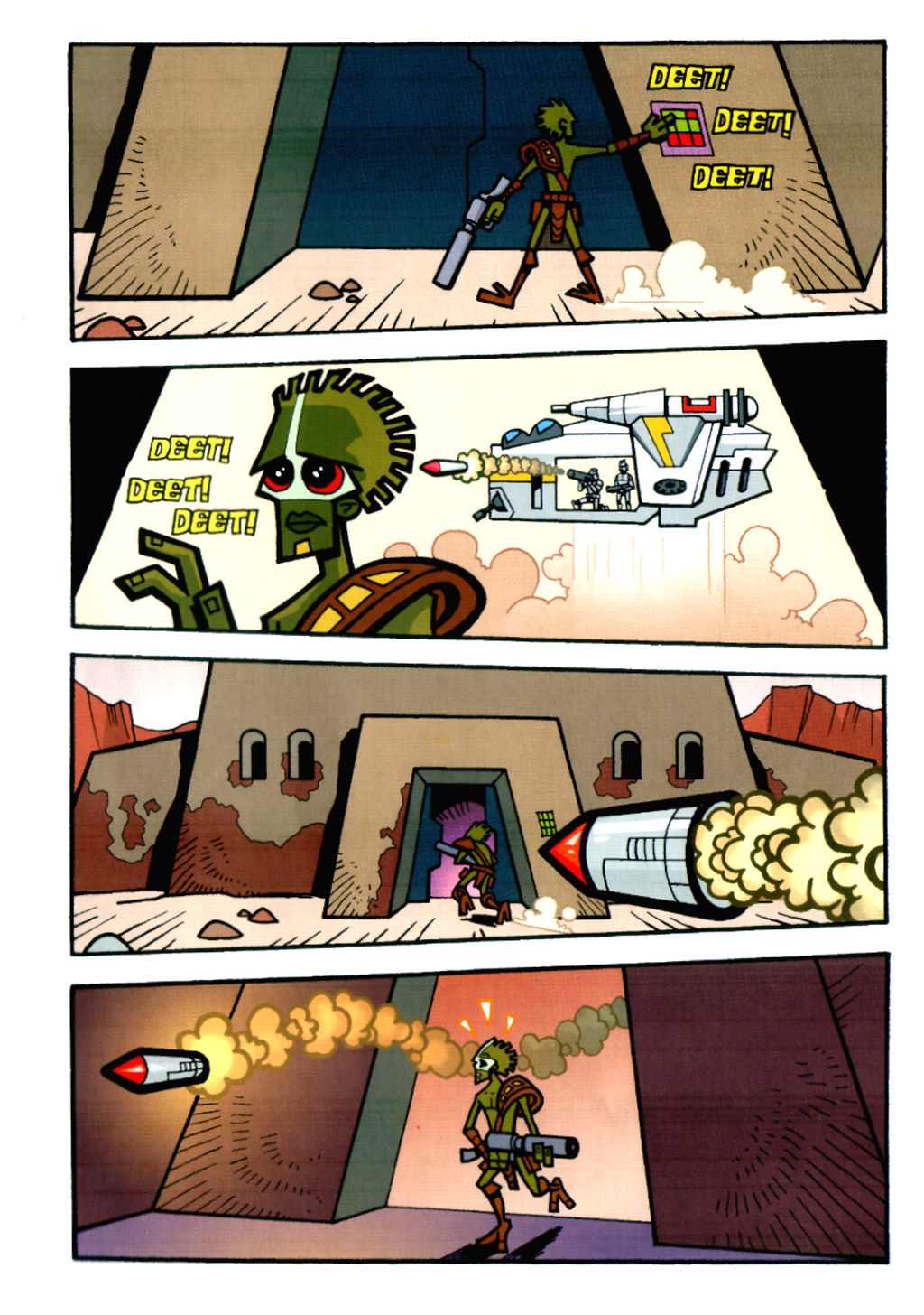 《星球大战：盘中餐》漫画最新章节第7话 两边阵营的英雄免费下拉式在线观看章节第【13】张图片