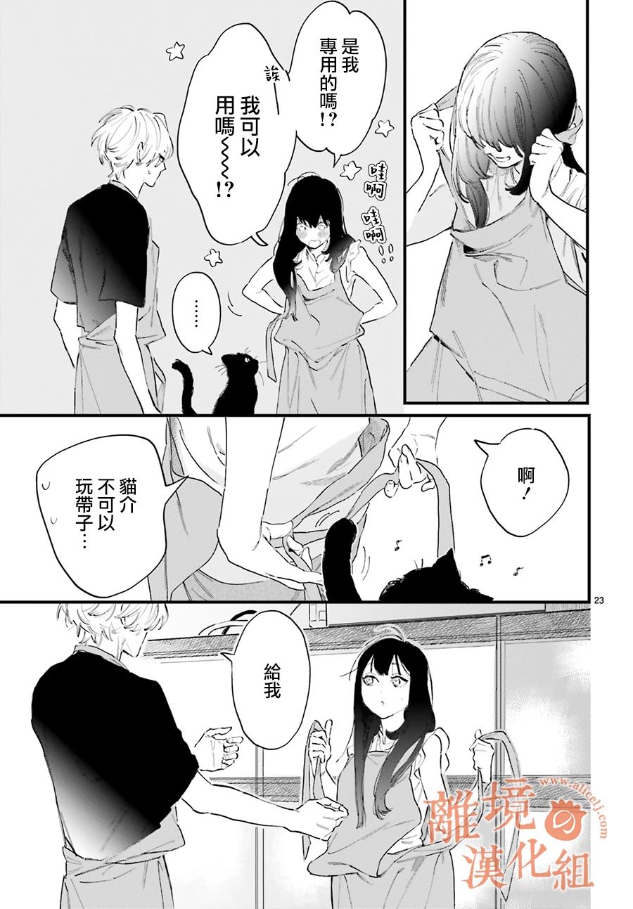 《金鱼店的临时夫妻》漫画最新章节第2话 我不会喜欢上阿七的免费下拉式在线观看章节第【23】张图片