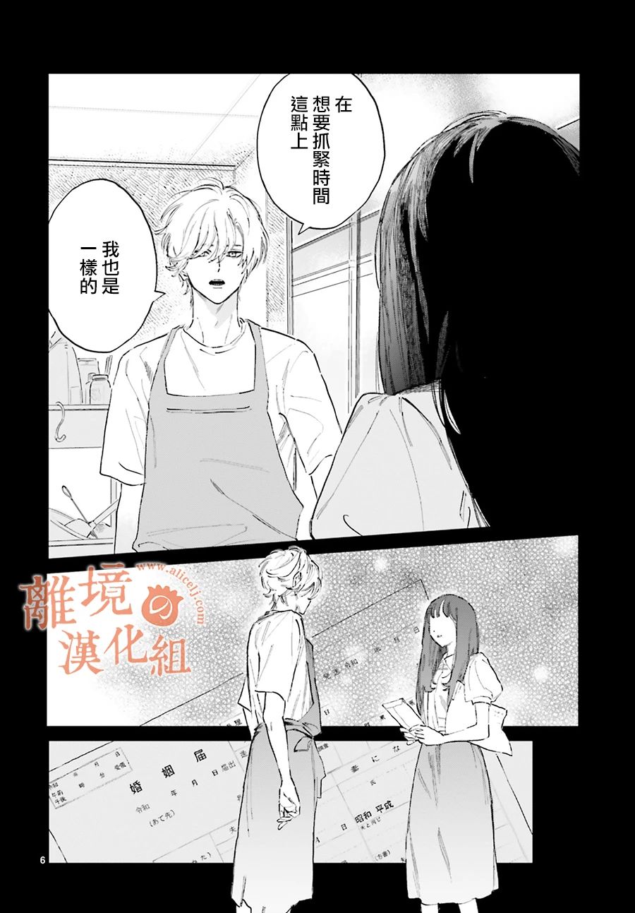 《金鱼店的临时夫妻》漫画最新章节第2话 我不会喜欢上阿七的免费下拉式在线观看章节第【6】张图片