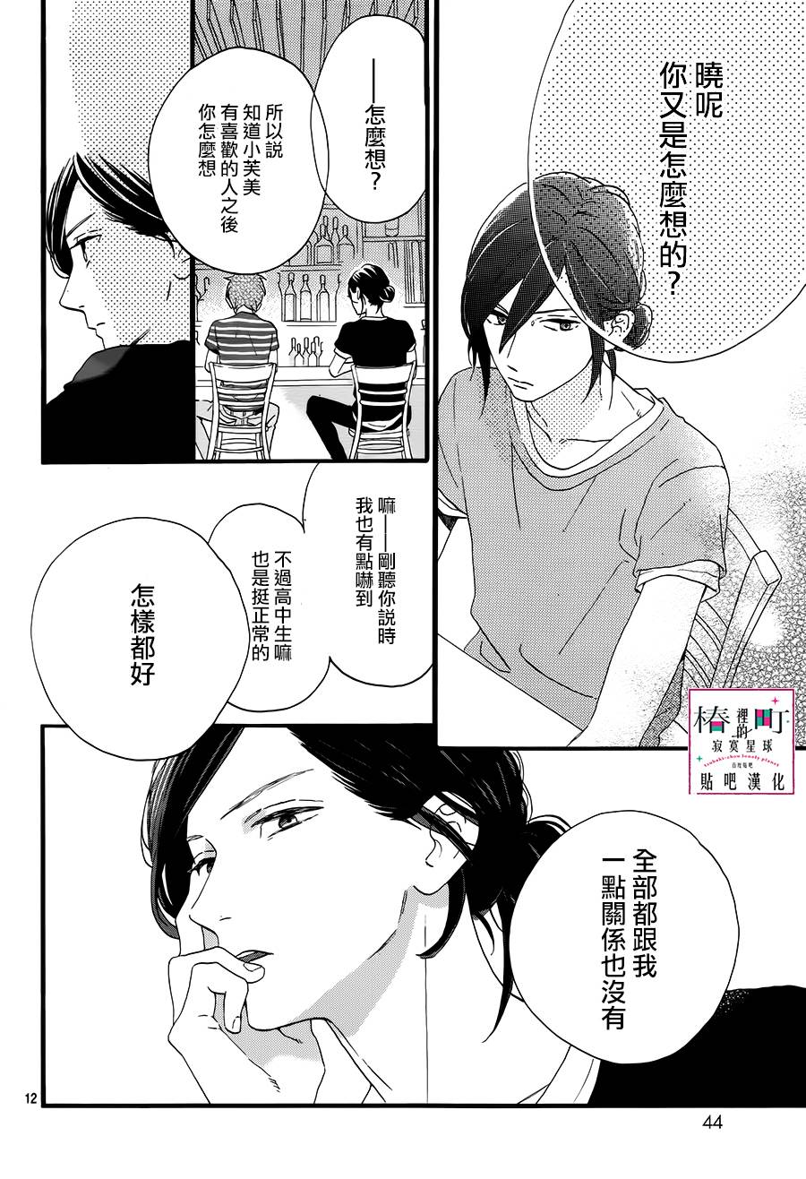 《椿町里的寂寞星球》漫画最新章节第24话免费下拉式在线观看章节第【12】张图片