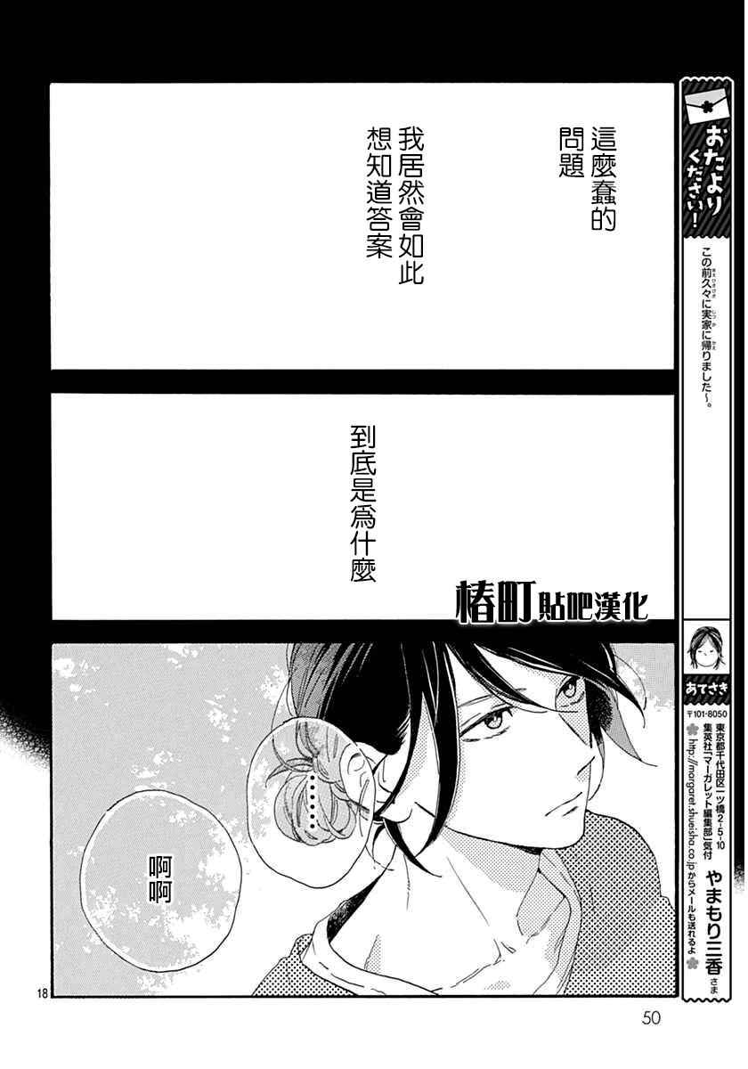 《椿町里的寂寞星球》漫画最新章节第22话免费下拉式在线观看章节第【18】张图片